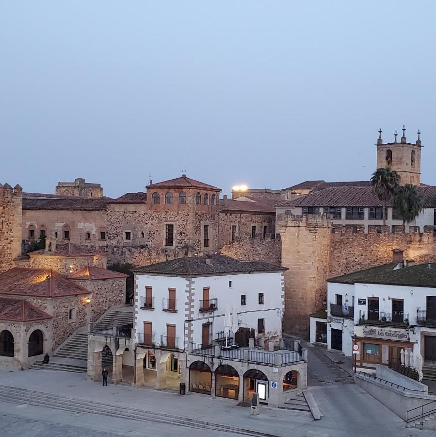 Hostal Martes Caceres Plaza Mayor - Tercer Piso Sin Ascensor Dış mekan fotoğraf